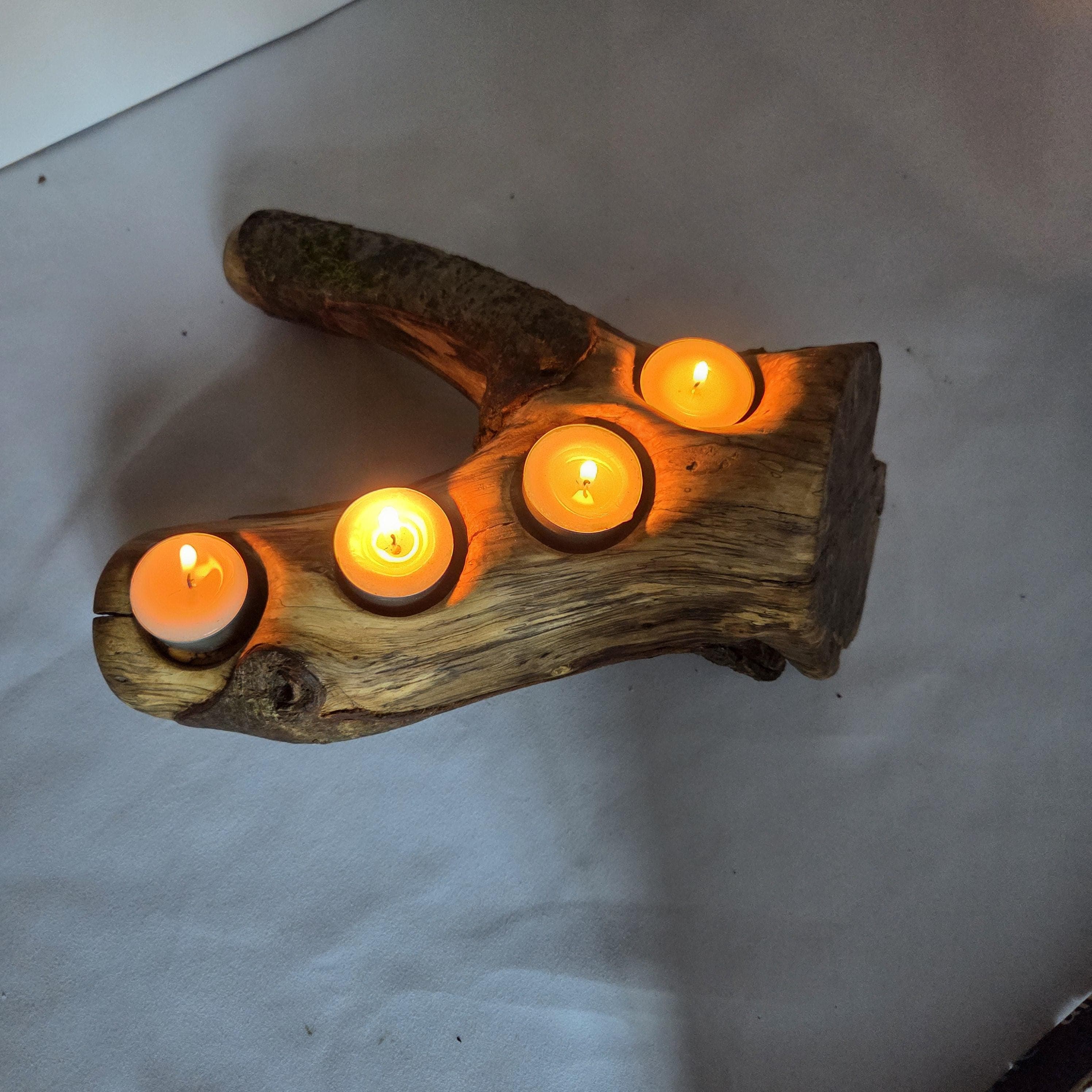 Wooden Centrepiece |  Rustic Earthy Decor by Bough & Burrow