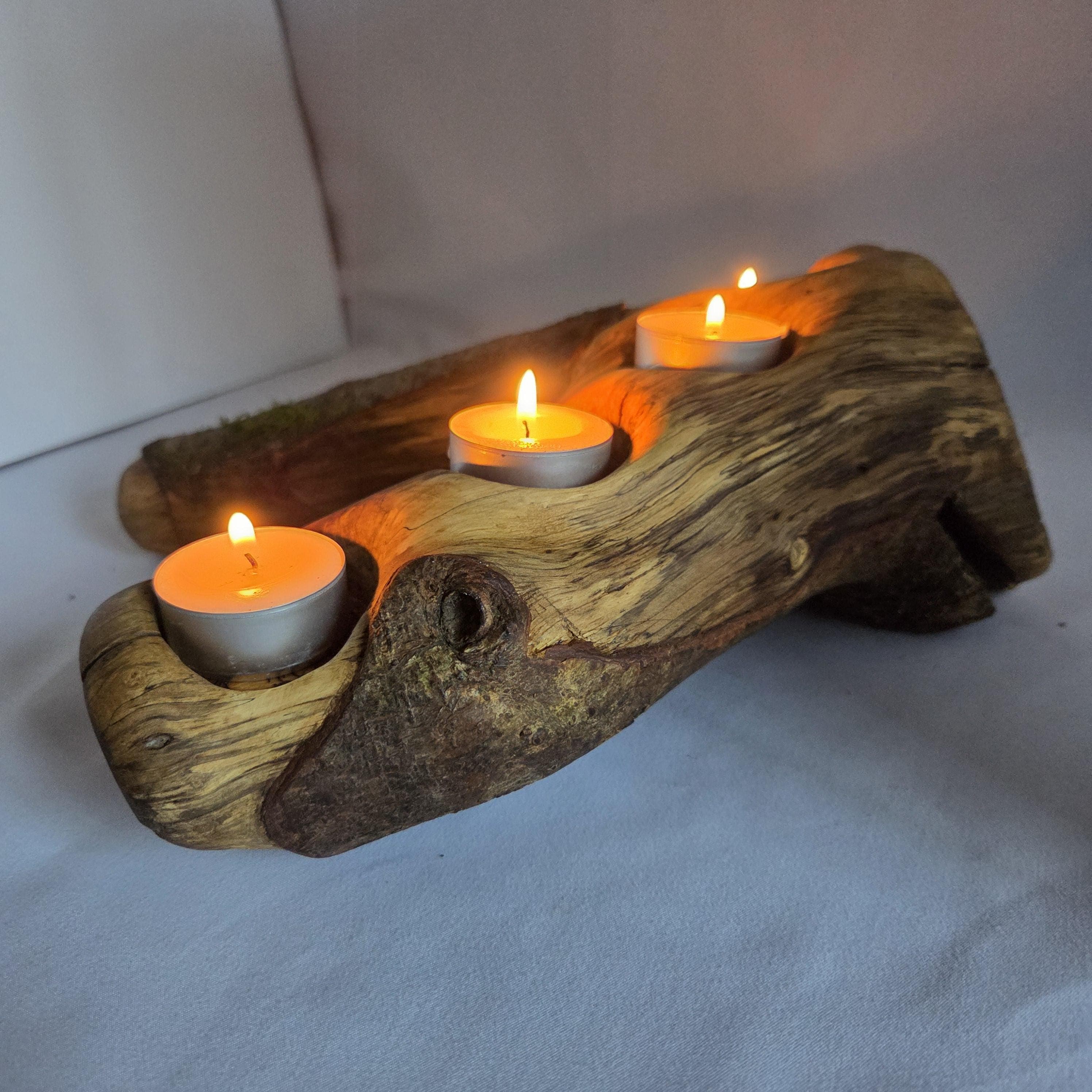 Wooden Centrepiece |  Rustic Earthy Decor by Bough & Burrow