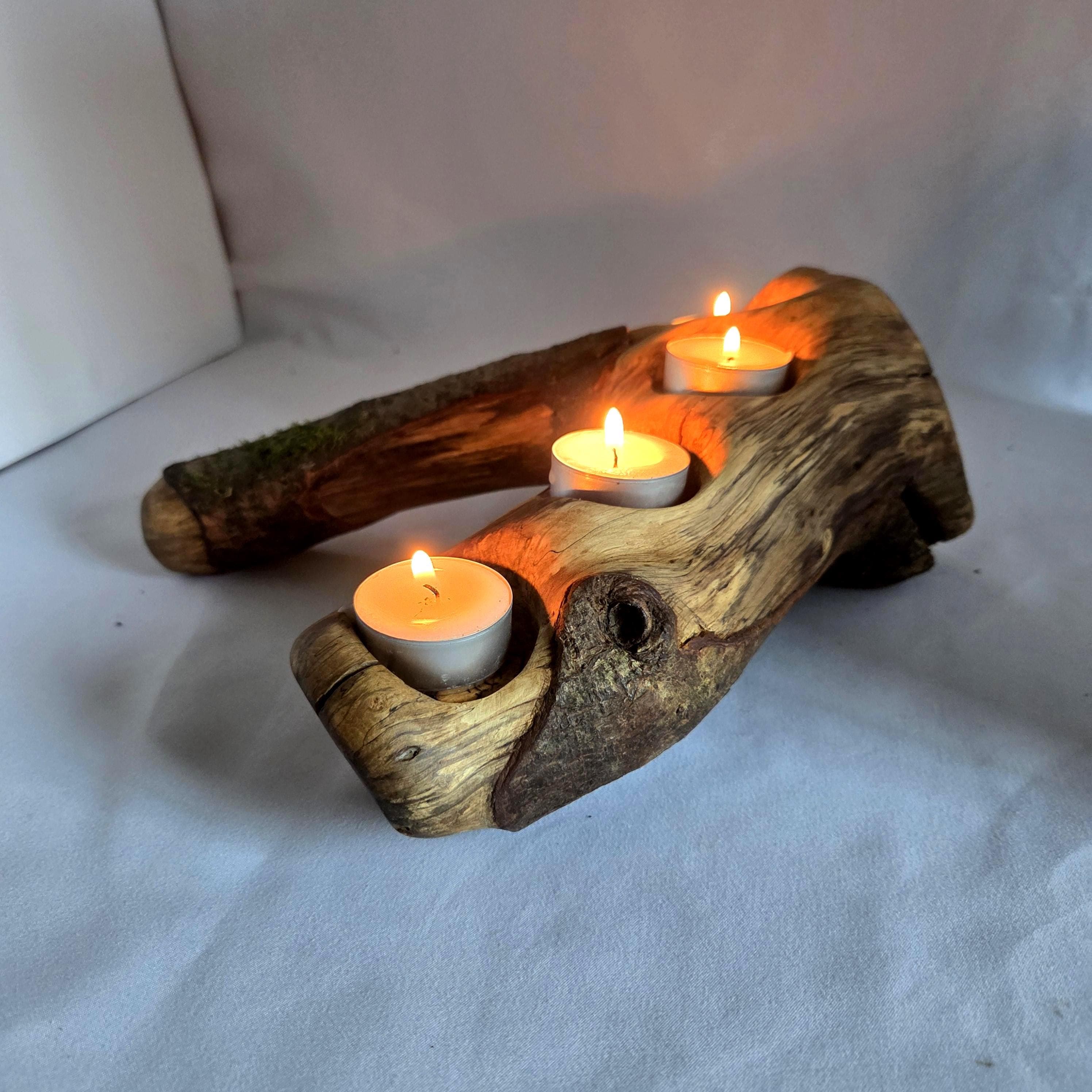 Wooden Centrepiece |  Rustic Earthy Decor by Bough & Burrow