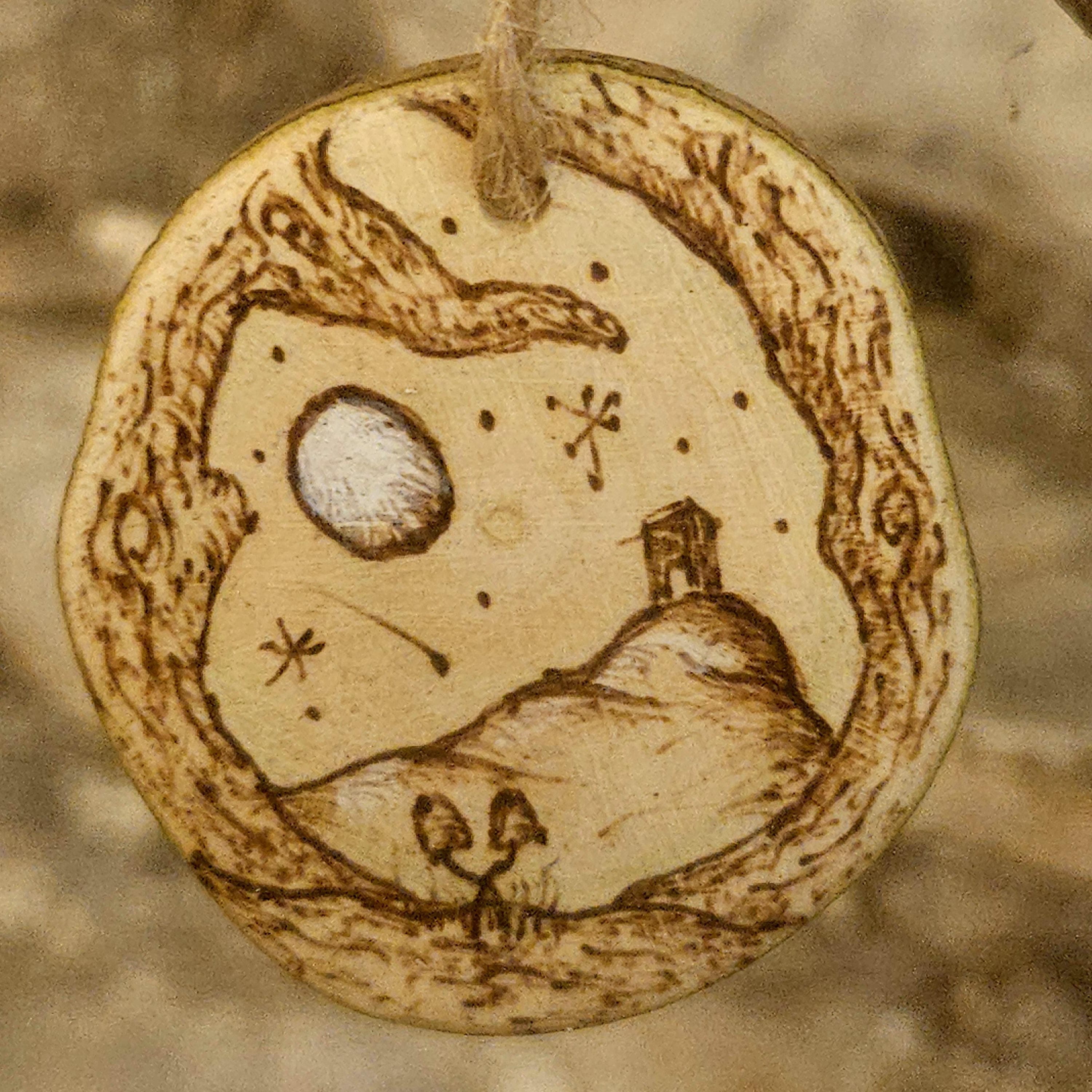 Handcrafted Pyrography Art
