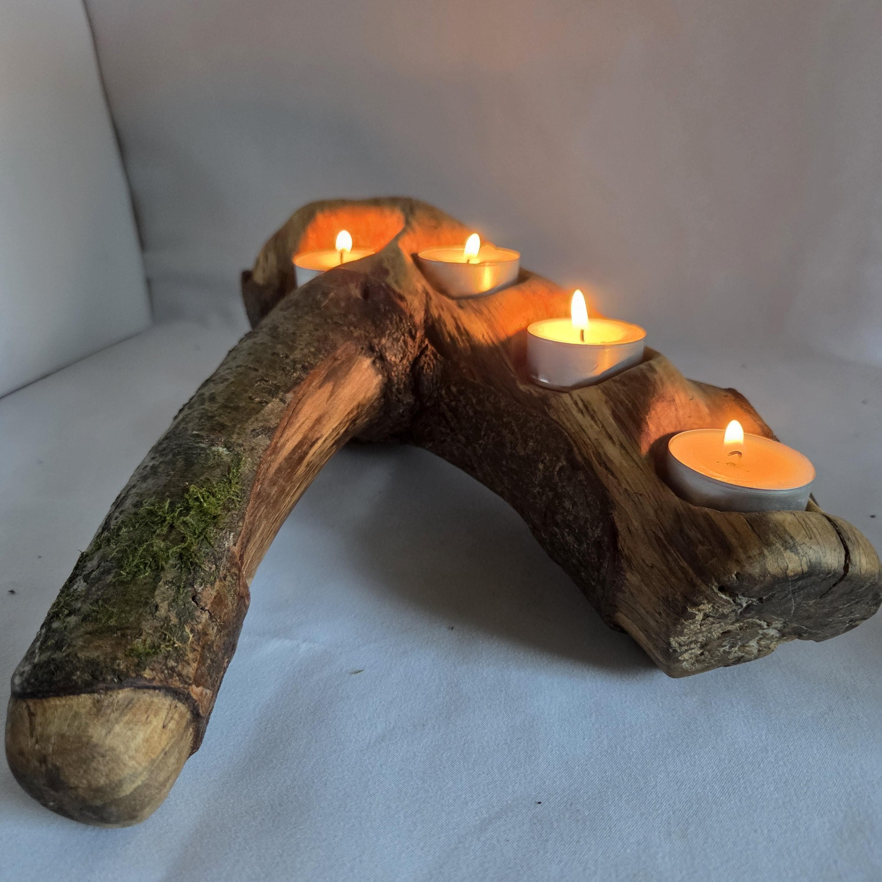 Wooden Centrepiece |  Rustic Earthy Decor by Bough & Burrow