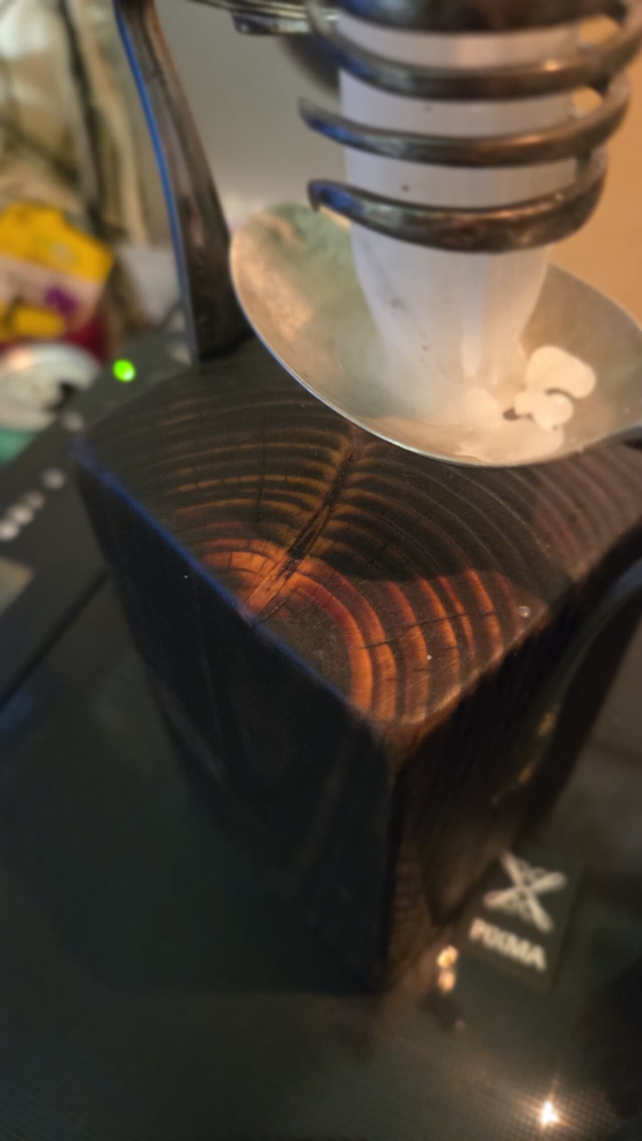 Fork and Spoon Candle Holder, made in Wotton-under-Edge, Gloucestershire, by Bough & Burrow - View 5