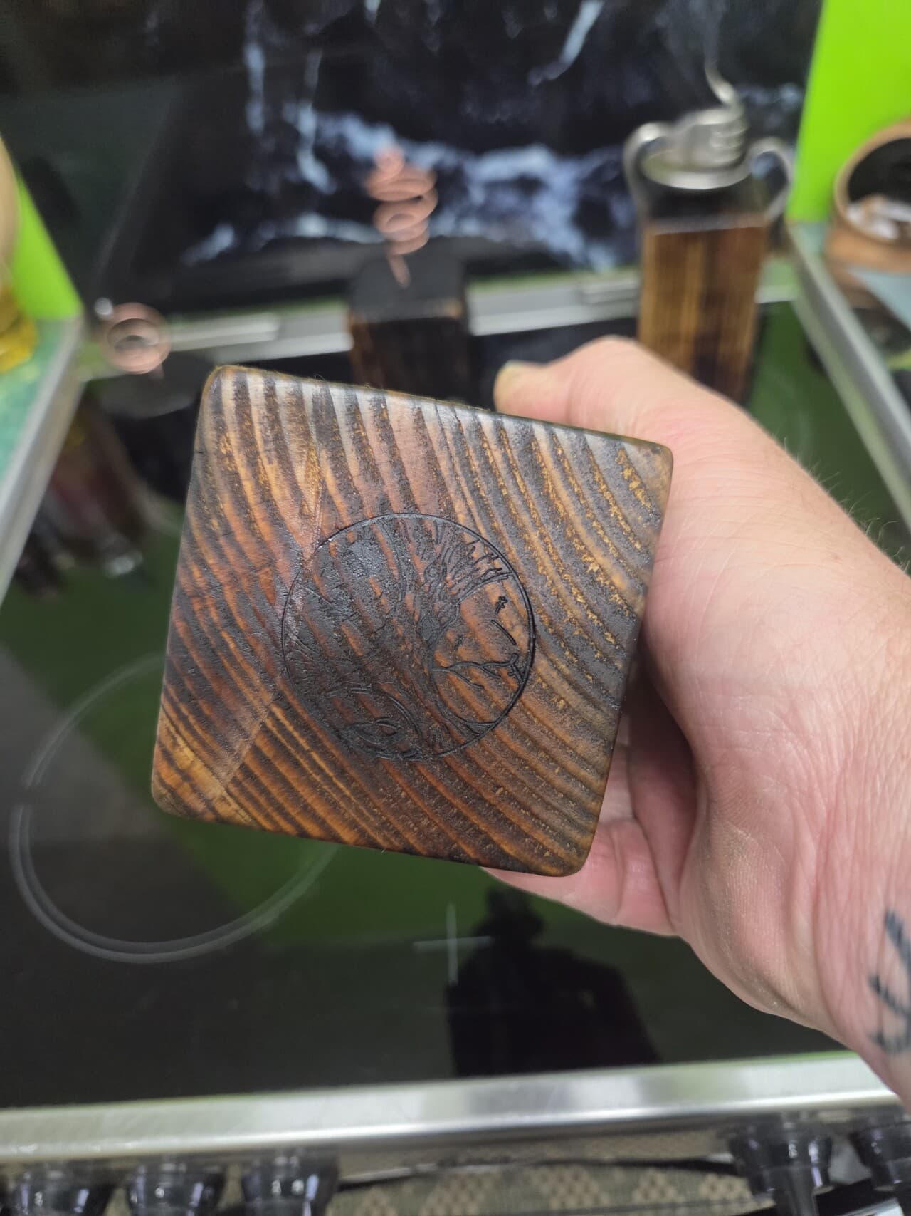 Vintage Fork and Spoon Candle Holder, made in Wotton-under-Edge, Gloucestershire, by Bough & Burrow - View 8