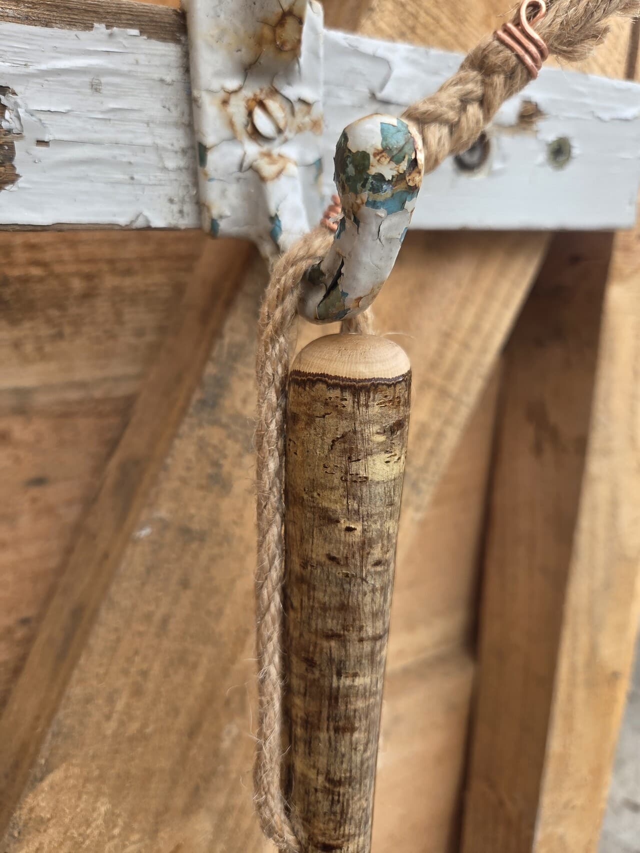 Slender Hazel Hiking Stick | HS-004, Hazel, made in Wotton-under-Edge, Gloucestershire, by Bough & Burrow - View 3